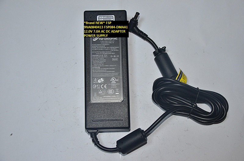 *Brand NEW* FSP084-DMAA1 FSP 9NA0840413 12.0V 7.0A AC DC ADAPTER POWER SUPPLY - Click Image to Close